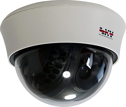 Amazon Co Jp Sky Electronics 防犯カメラ ダミーカメラ ドーム型 1台 カメラ