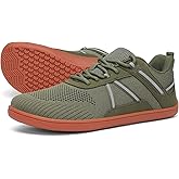 Wirpex Men's Barefoot Wide Toe Box Shoes Zero Drop Sole Walking Tennis Shoes Comfortable Non Slip Minimalist Shoes Gym Cross Trainer Workout Trail Running Sneakers