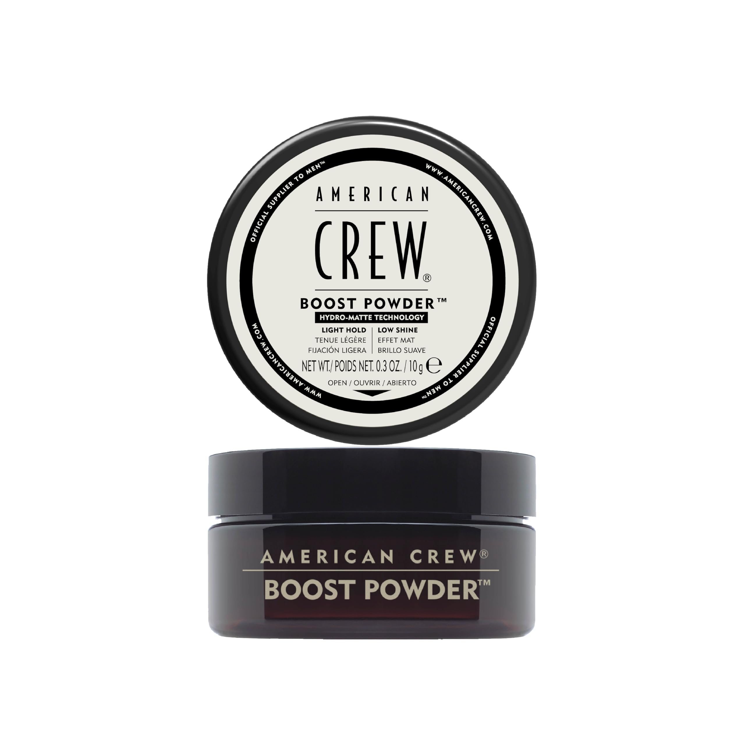 American Crew Volume Boost Hair Powder, Gifts For Men, Adds Thickness & Lift, Matte Finish, Paraben Free & Water Soluble - 10g