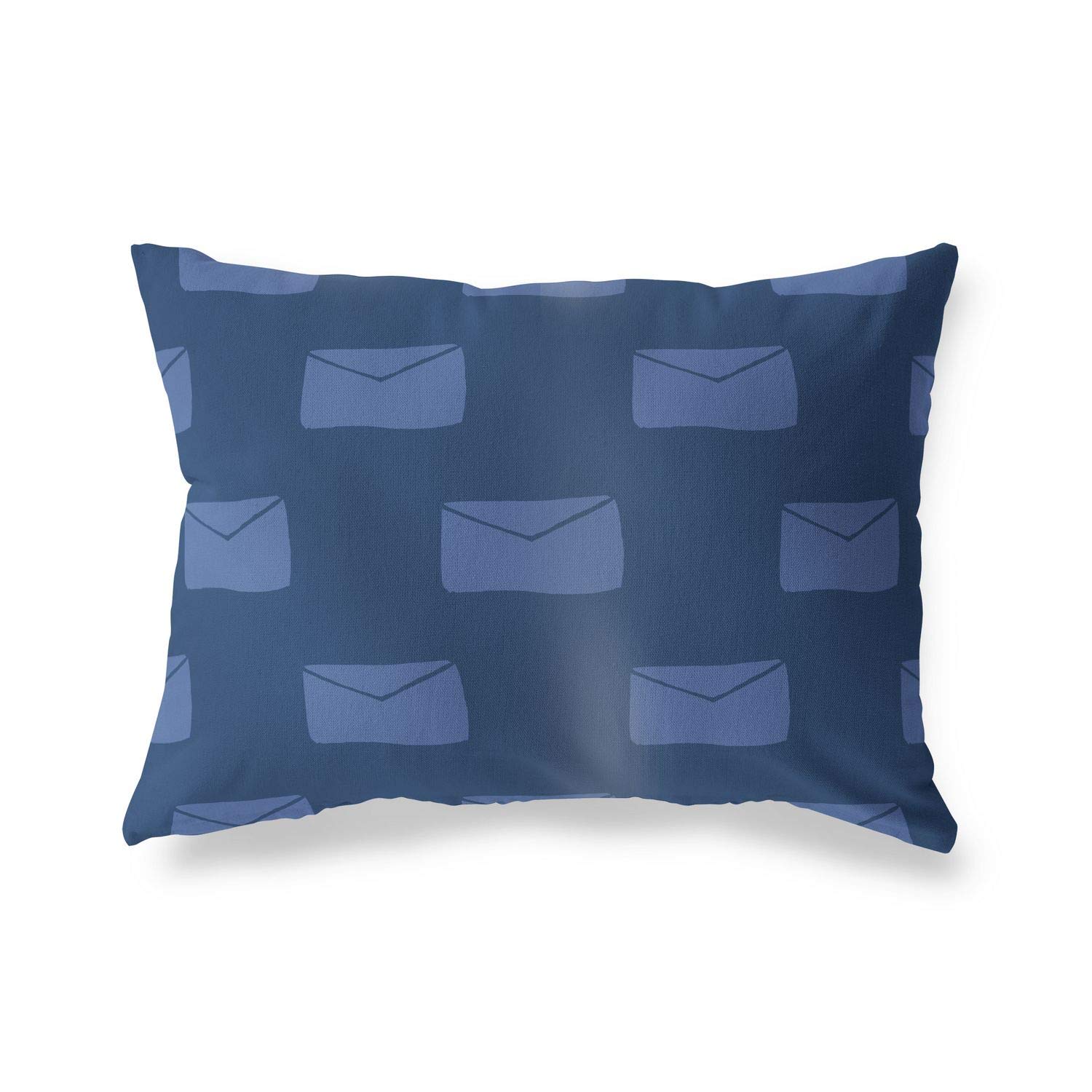 Bonamaison Decorative Cushion Cover Blue, Throw Pillow Covers, Home Decorative Pillowcases for Livingroom, Sofa, Bedroom, Size:35x50 Cm - Designed and Manufactured in Turkey