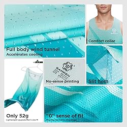 Sanken Men's Seamless Running Tank Tops Ultra