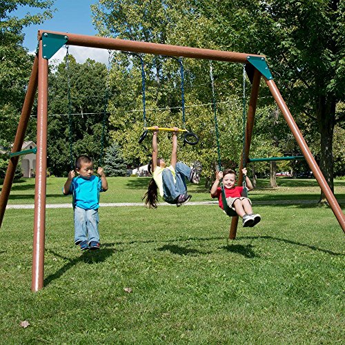 orbiter wood complete swing set