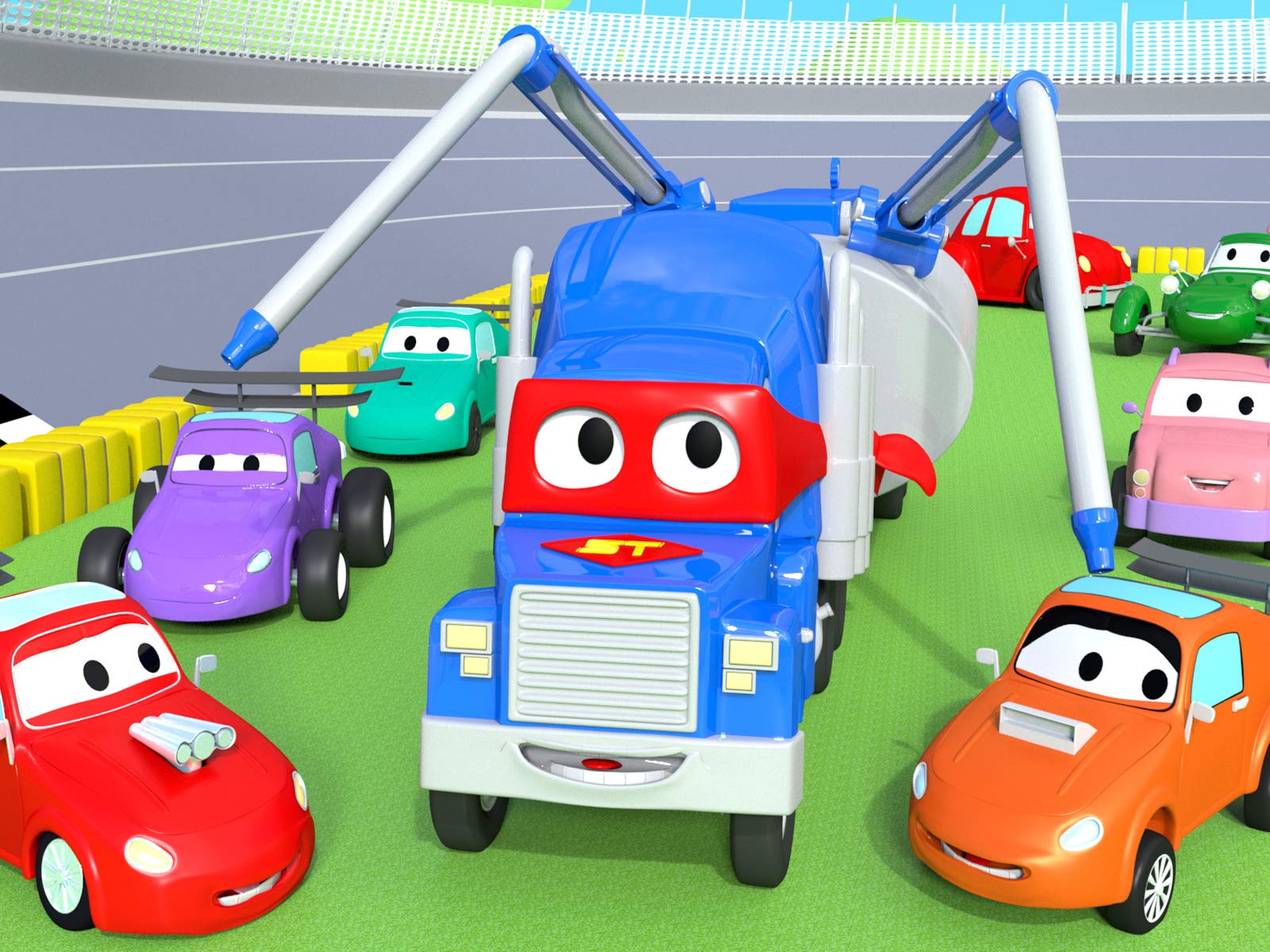 super truck of car city toys