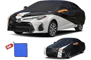 Cotryvox Car Cover for Toyota Corolla (2009-2025) Sedan All-Weather Outdoor Waterproof Rain Snow UV Sun Protector Full Exterior Weatherproof.