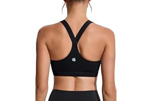 RUNNING GIRL Sports Bras for Women, Molded Cup High Impact Sports Bra Workout Bras for Women High Support Racerback
