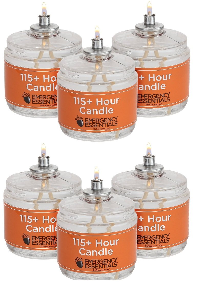 115 Hour Plus Emergency Candle Clear Mist - Pack Of 6 115 Hours 15 71pllJVU3rL