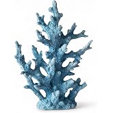 ZASEUCI Coral Reef Statue, Handmade Resin Coral Decor for Home &amp; Office | Lifelike Resin Coral Sculpture Adds Coastal Style to Shelves and Tables