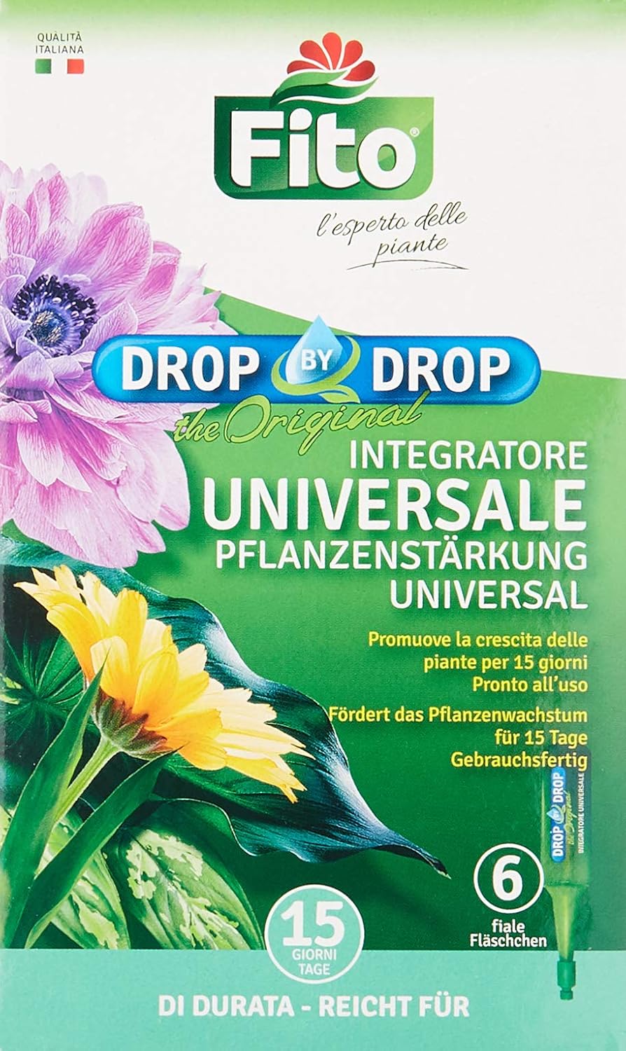 FITO All Plants Universal Drip Feeders, Green, 8.1x5.6x14 cm