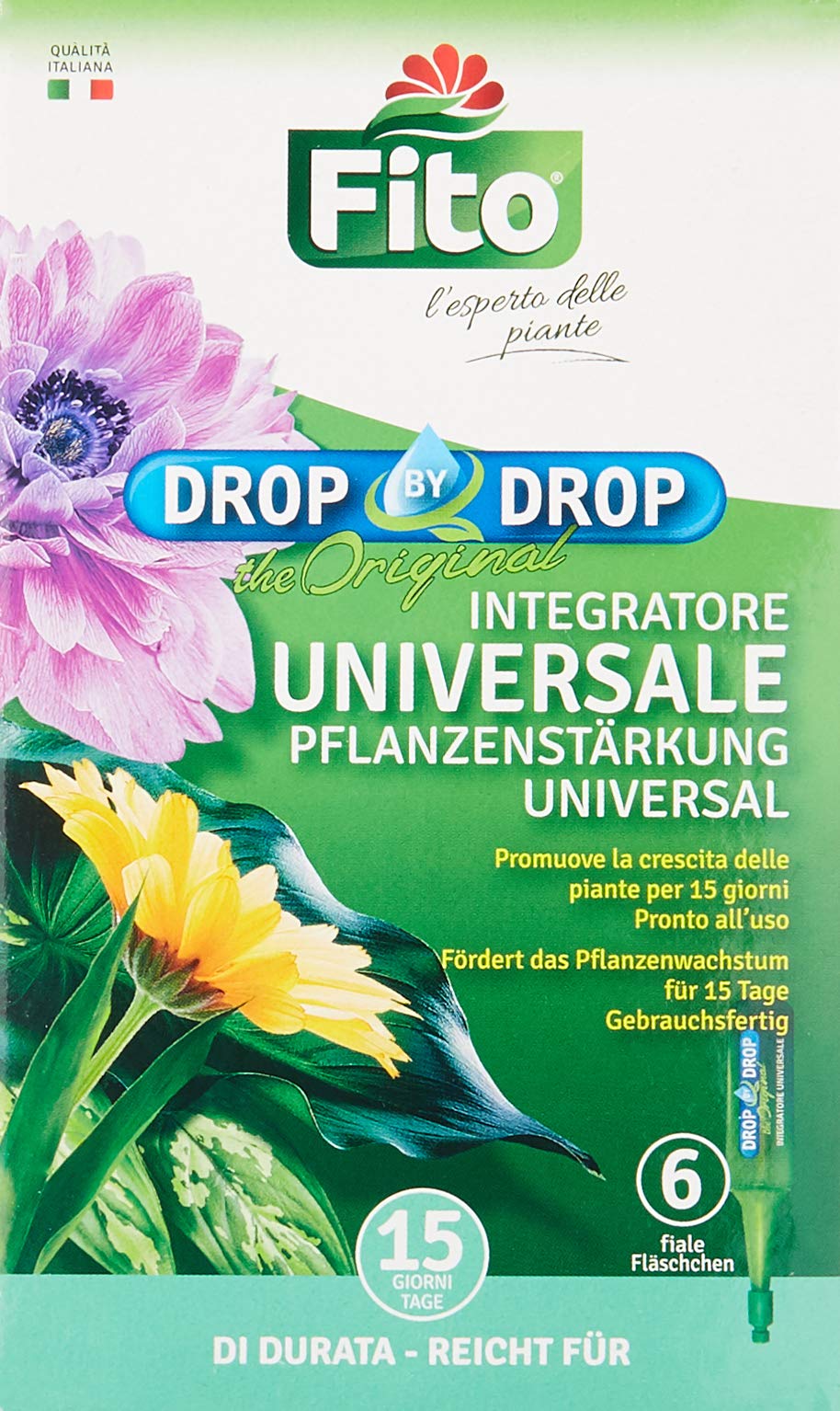 FITO All Plants Universal Drip Feeders, Green, 8.1x5.6x14 cm