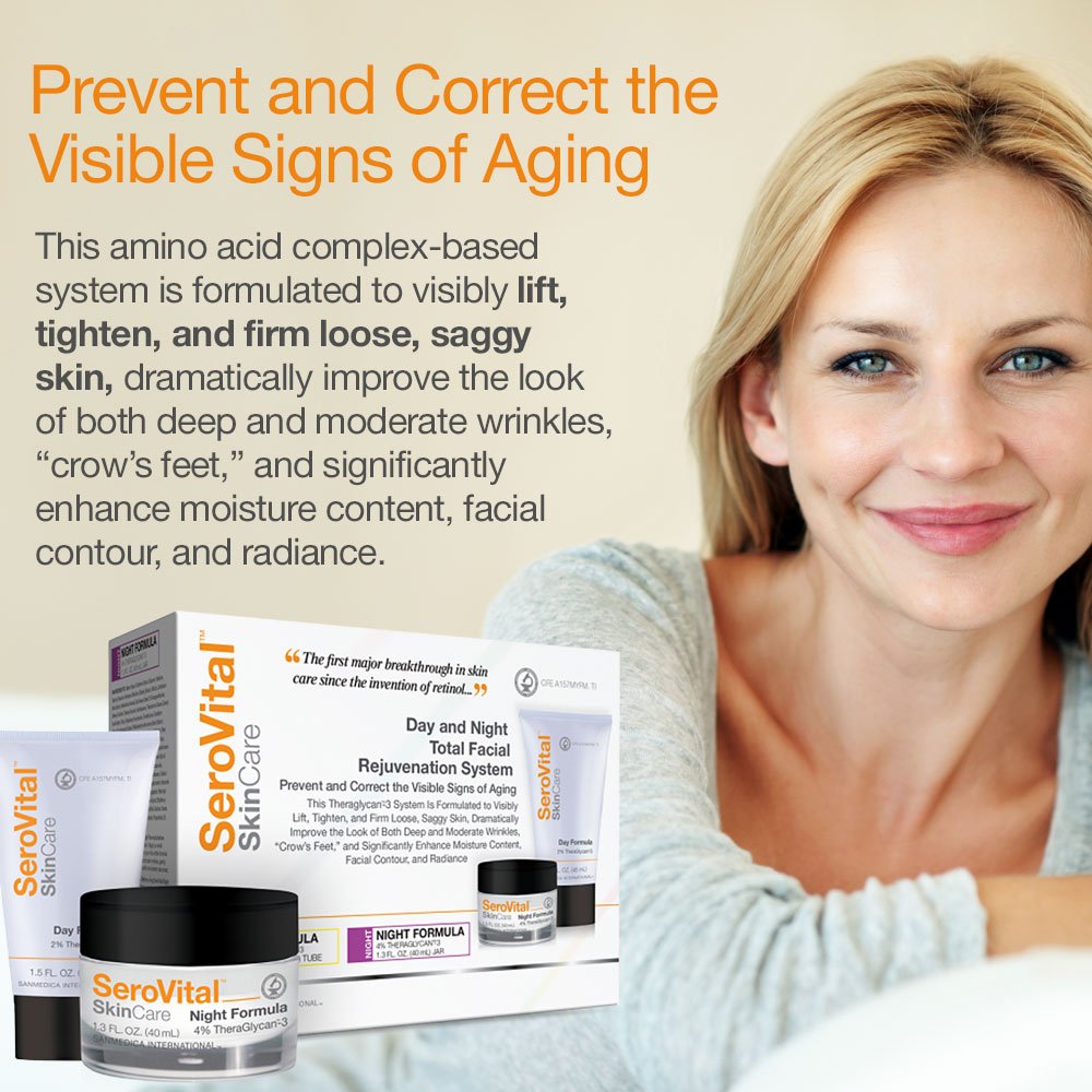 Serovital Day and Night Total Facial Rejuvenation System