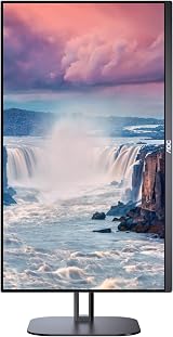 AOC 24V5C 24 Inch FHD IPS Monitor 75Hz 1ms USB-C Height Adjust Speakers view 7
