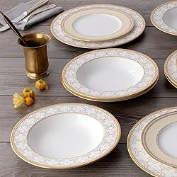 Noritake Trefolio Gold 12-Piece Dinnerware