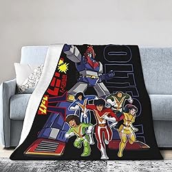 Anime Voltes V Throw Blanket Ultra-Soft Micro