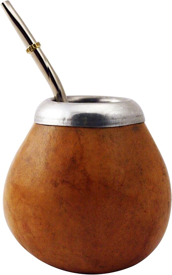 Mategreen M0035 Argentina Yerba Mate Gourd Cup with Straw Amazon.co.uk Kitchen & Home