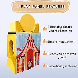 Ordicoeur Circus Kids Play Panel for Kids Modular