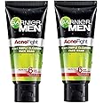 Garnier Men's Acno Fight Face Wash - 100ml (Pack Of 2)