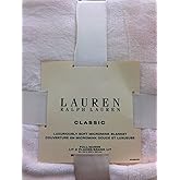 Lauren Ralph Lauren Classic Micromink Blanket - Creme - Full /Queen