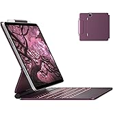 typecase Edge Keyboard Case for iPad Air 11-inch(M3/M2, 2025/2024), iPad Pro 11-inch(4th/3rd/2nd/1st Gen) & iPad Air 10.9-inch 5/4th Gen, Multi-Touch Trackpad, 11-Color Backlight, Raspberry