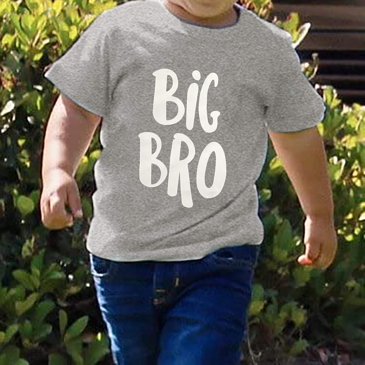 Big Bro T Shirt for Toddler Baby Boys Little Brother Graphic Short Sleeve Tee Shirts Infant: Clothing