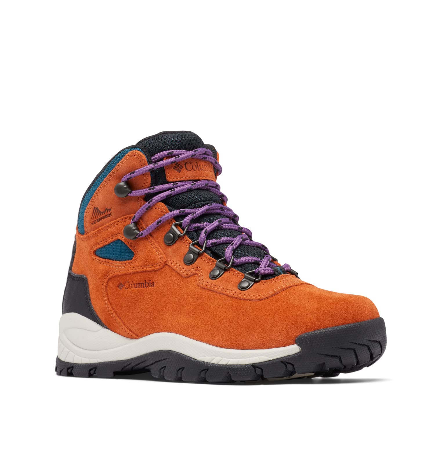 Columbia Women’s Newton Ridge Plus Waterproof Amped, Cedar/Nightwave, 5.5