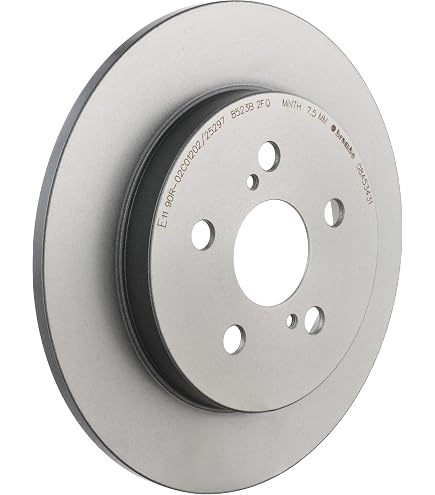 AC Delco® 18A2721AC Front Brake Disc, Plain Surface, 1.8L, 4Cyl, Advantage Series