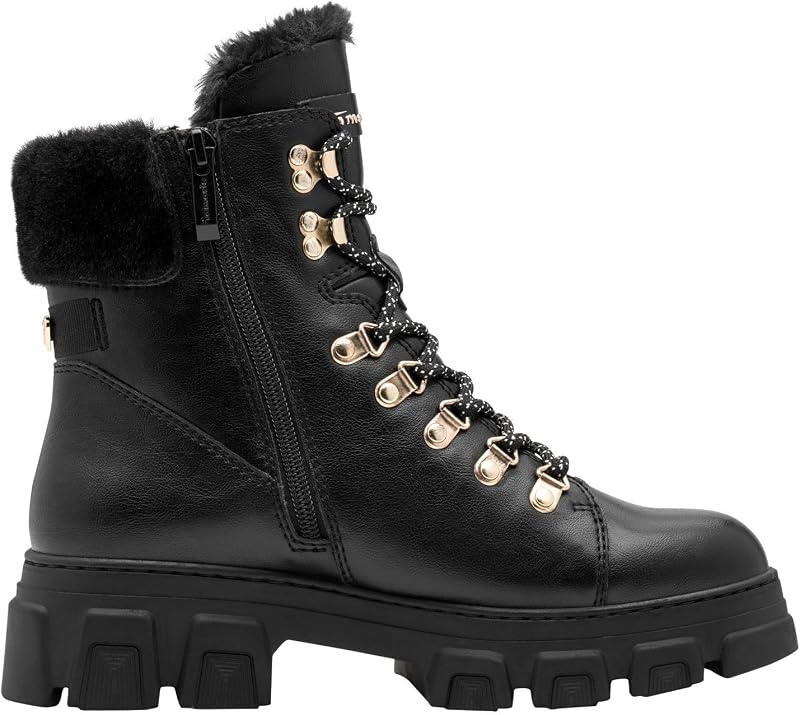 WL Lace Boot 1-26906-45 - Botas de nieve para mujer, color negro, talla 38 EU, Negro, 38 EU