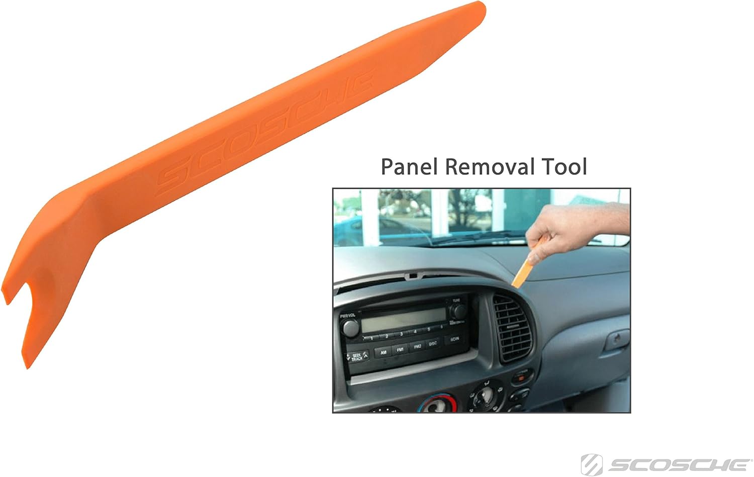 SCOSCHE DT1 DIN Automotive Car Radio Removal Pry Tool Kit: Car Electronics