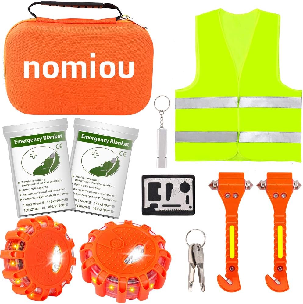 Emergency Kit Set Car Emergency Kit Set Breakdown Assistance Set Car Safety Kit with ...