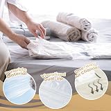 TAILI Small Vacuum Bags 10 Pack 40x60CM Space Saver for Travel & Storage view 5