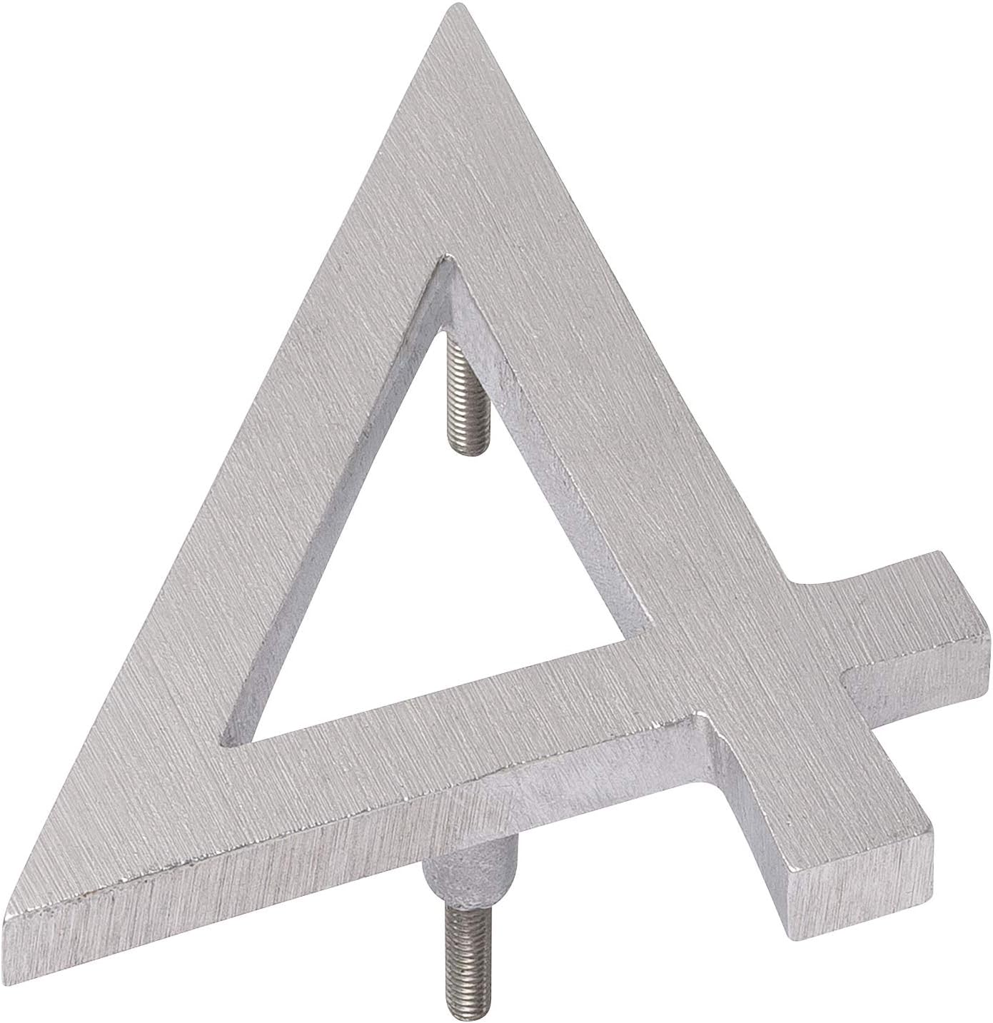 Address Signs - Montague Metal Products MHN-12-1-F-BA1 Floating House Number