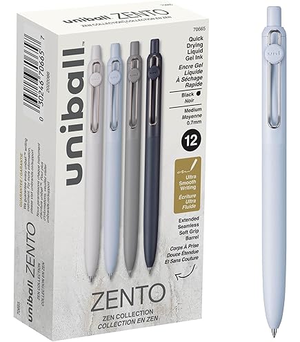 Amazon.com: 三菱鉛筆 Uniball ZENTO Basic Model Rollerball Pen