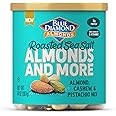 Blue Diamond Almonds, Mixed Nuts Roasted Sea Salt Deluxe Snack Nuts, Almonds, Pistachios, and Cashews, 14oz. Can (Pack of 1)