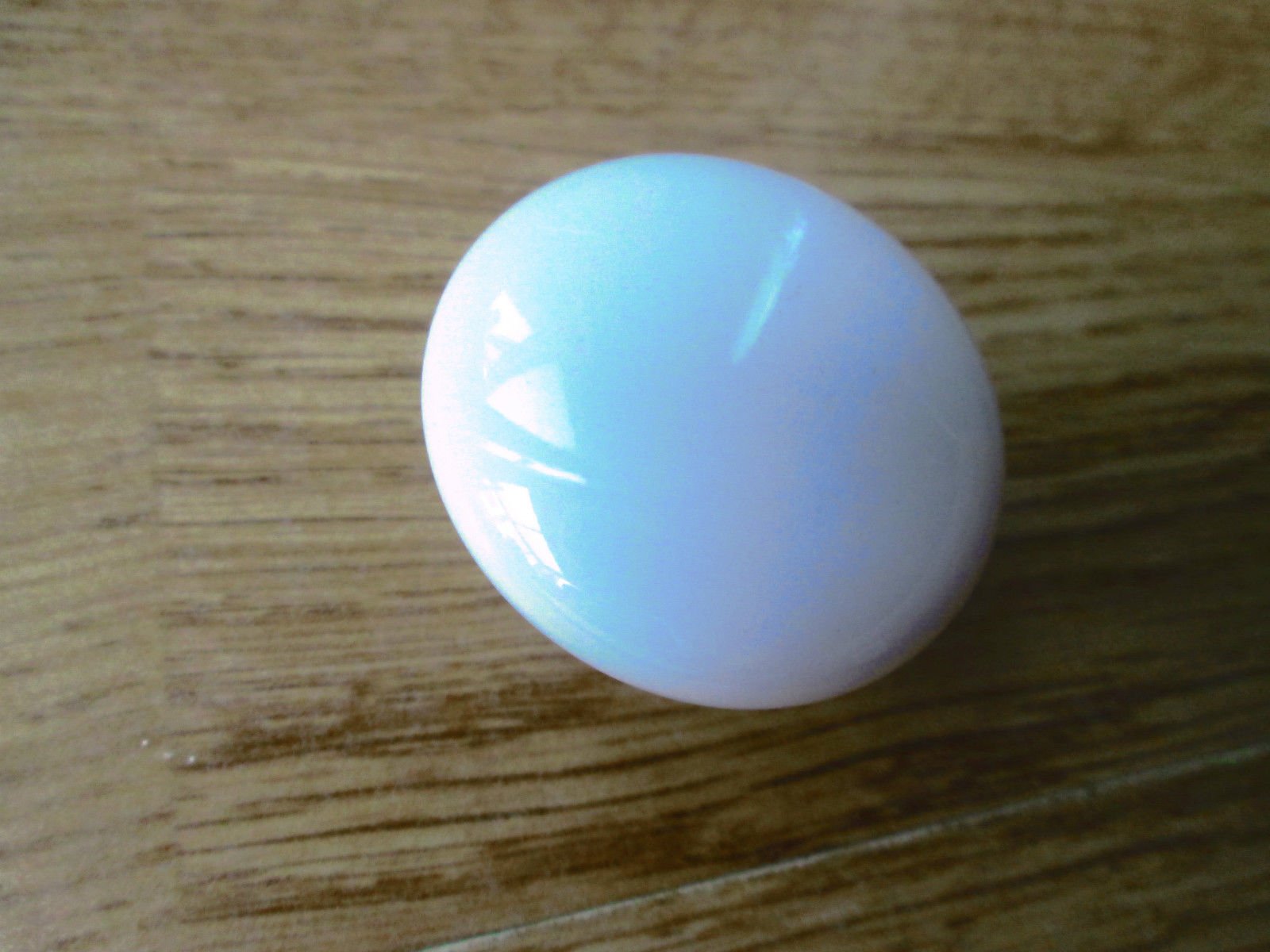 IRONMONGERY WORLD® White Ceramic Porcelain Round Cupboard Cabinet Drawer Kitchen Door KNOB Handle