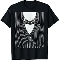 jack skellington dress shirt Amazon.com: Disney Nightmare Before Christmas Shaded Jack Skellington  Costume Tuxedo T-Shirt (Small) : Clothing, Shoes & Jewelry