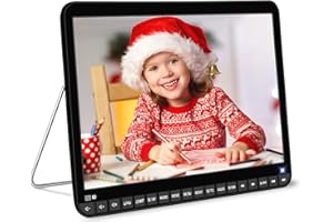 JEKERO 16.9" Car DVD Player with Headrest Mount, Portable DVD Player for Car 14.1"Large HD Screen, Support 720P Video MP4, RMVB Formats, Support All Region Disc, USB/SD Card 500G, 3"High Volume Speake