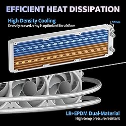 darkFlash DH360D V1.2 All-in-one Liquid CPU Cooler