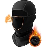Balaclava Face Ski Mask with Movable Deisgn for Men Women-Fleece Winter Face Covering for Cold Weather Skiing Outdoor Work
