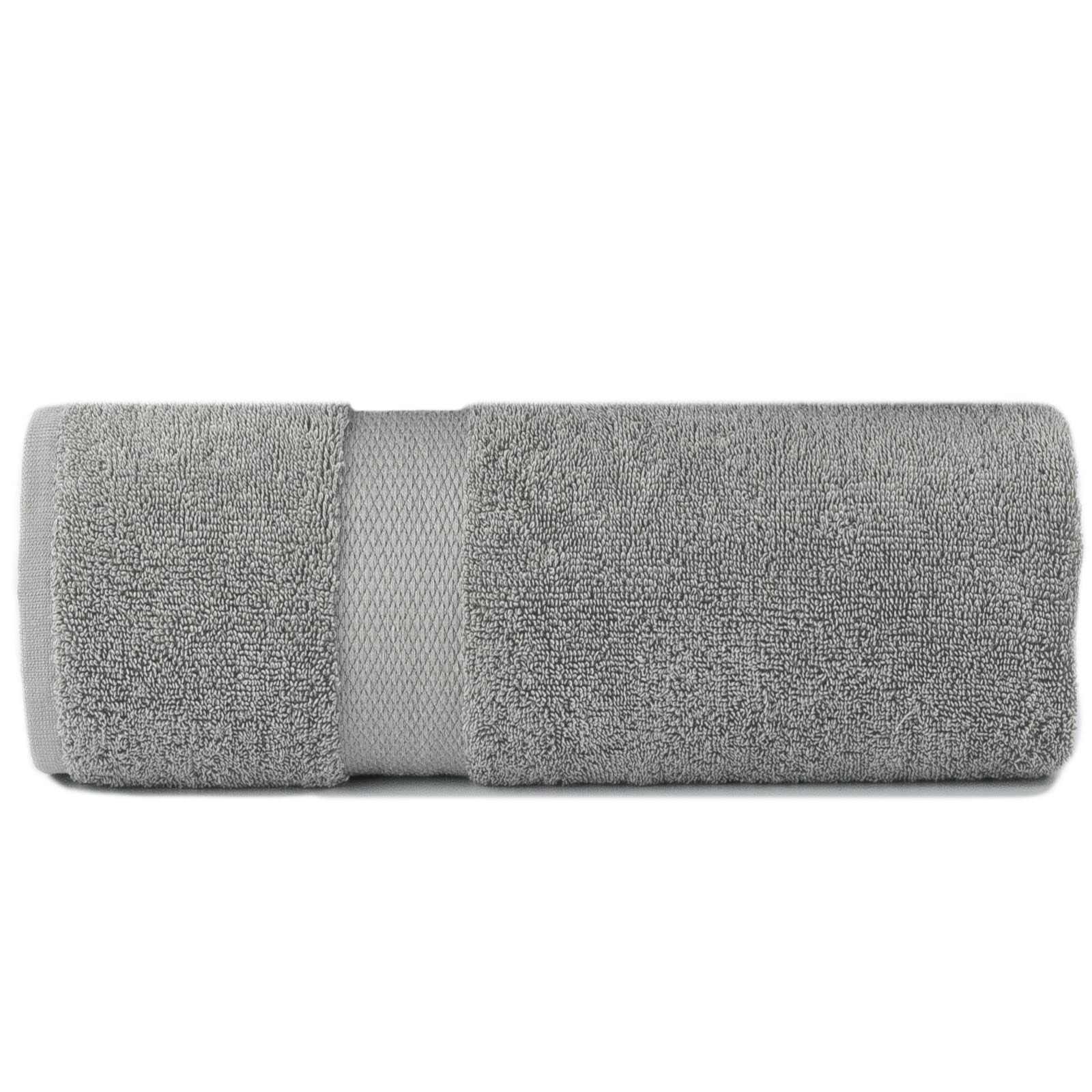 Sue Rossi 100% Egyptian Combed Cotton Bath Towels, Very Soft, Plush, fluffy & Absorbent, Quick Dry 600gsm Thick Bathroom, Shower or Guest Room, 70cm x 125cm. (Silver Grey, Cotton)