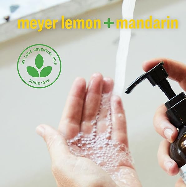 EVERYONE LIQUID HAND SOAP, 12.75 OUNCE (PACK OF 1), MEYER LEMON AND MANDARIN, MADE WITH ESSENTIAL OILS FOR KITCHEN AND BATHROOM