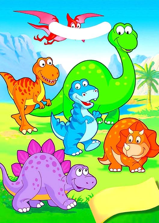 German Trendseller® - 8 x Dino Party Tüten ┃ Mitgebsel ┃ Kinder