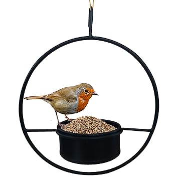 Trustbasket Bird Feeder Garden Bird Feeder Hanging Metal Feeder