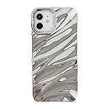Caseative for iPhone 12 Case,Water Ripple Pattern