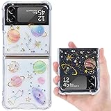 CEOKOK for Samsung Galaxy Z Flip 4 Case Clear with