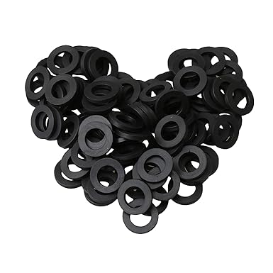 BQLZR 100 juntas planas de goma de 15 mm para grifos de ...