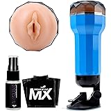Tracy's Dog Pocket Vagina Pussy Hands-free Male Masturbation Cup with Adjustable Suction Cup