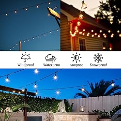 UZE String Light Hanging Kit with 300 FT