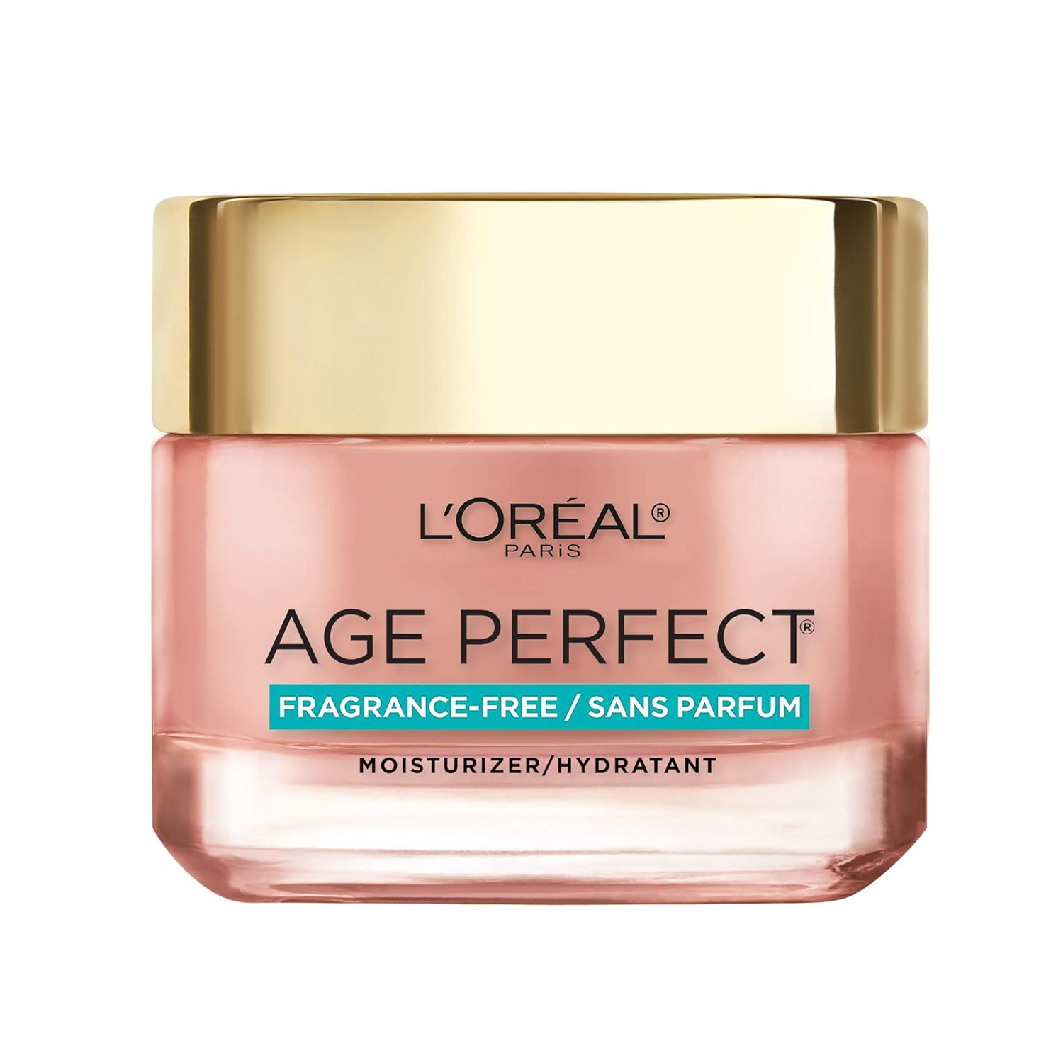 Skincare Age Perfect Rosy Tone Fragrance Free Face Moisturizer to Renew and Revive Healthy Tone on Dull Skin for Visibly Younger Looking Skin, Paraben Free, 2.55 Oz.