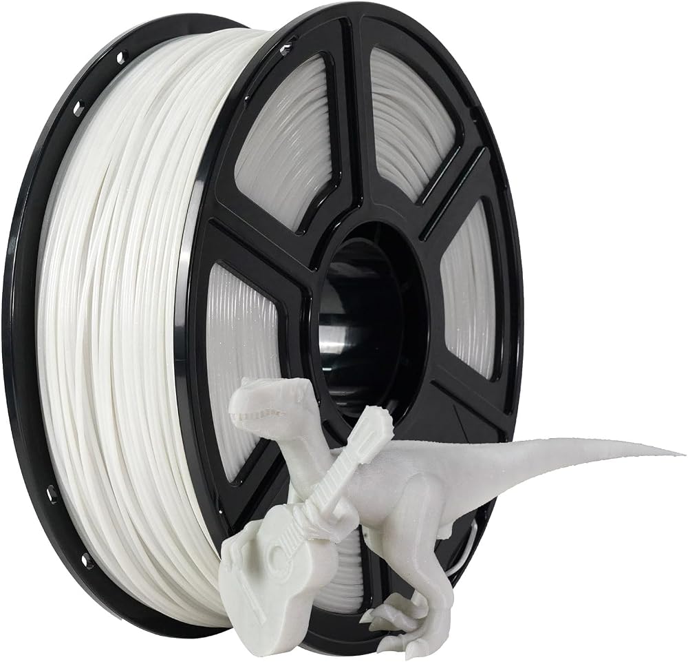 Sparkle ASA Filament 1.75mm 1kg White Silver Flake