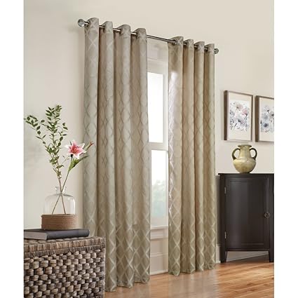 Amazon Com Commonwealth Triumph 63 Grommet Curtain Panel In