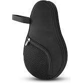 Cosmos Table Tennis Paddle Bag Paddles Case Cover Waterproof Ping Pong Racket Bat Storage Case Holder with Ping Pong Ball Mesh Storage Pocket Organizer, Fits 2 Paddles
